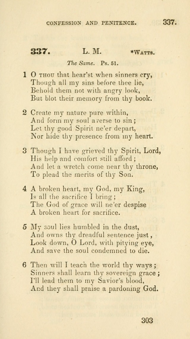 A Collection of Psalms and Hymns for the use of Universalist Societies and Families (13th ed.) page 303