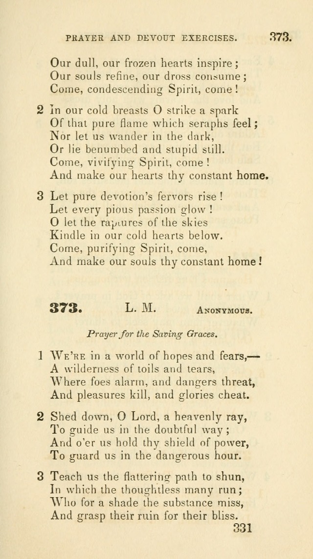 A Collection of Psalms and Hymns for the use of Universalist Societies and Families (13th ed.) page 331