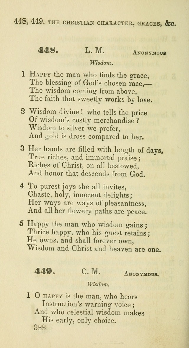 A Collection of Psalms and Hymns for the use of Universalist Societies and Families (13th ed.) page 388