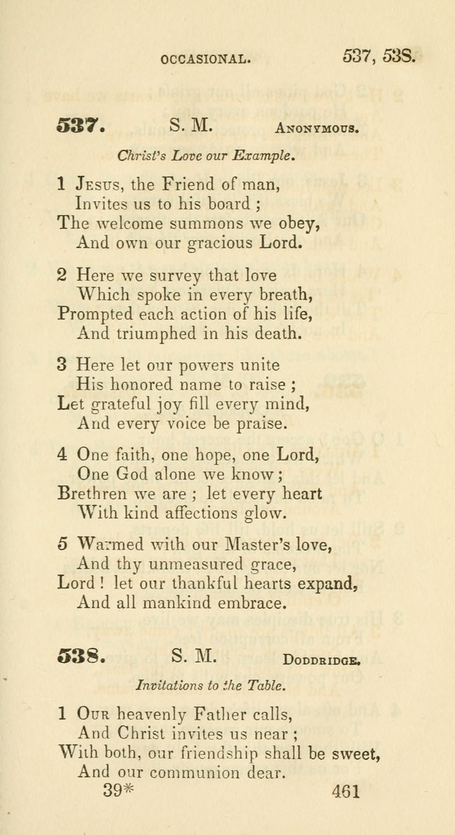 A Collection of Psalms and Hymns for the use of Universalist Societies and Families (13th ed.) page 463