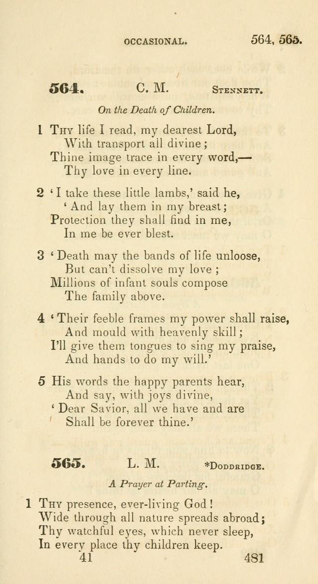 A Collection of Psalms and Hymns for the use of Universalist Societies and Families (13th ed.) page 483