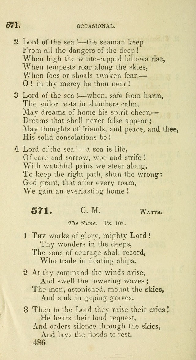 A Collection of Psalms and Hymns for the use of Universalist Societies and Families (13th ed.) page 488