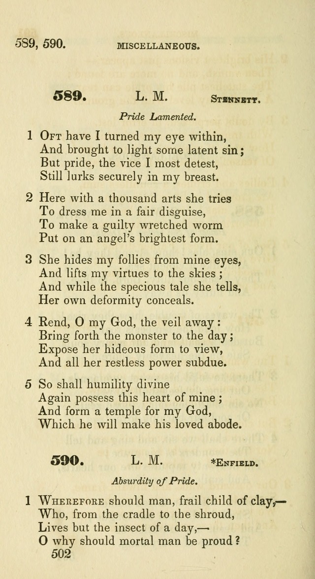 A Collection of Psalms and Hymns for the use of Universalist Societies and Families (13th ed.) page 504