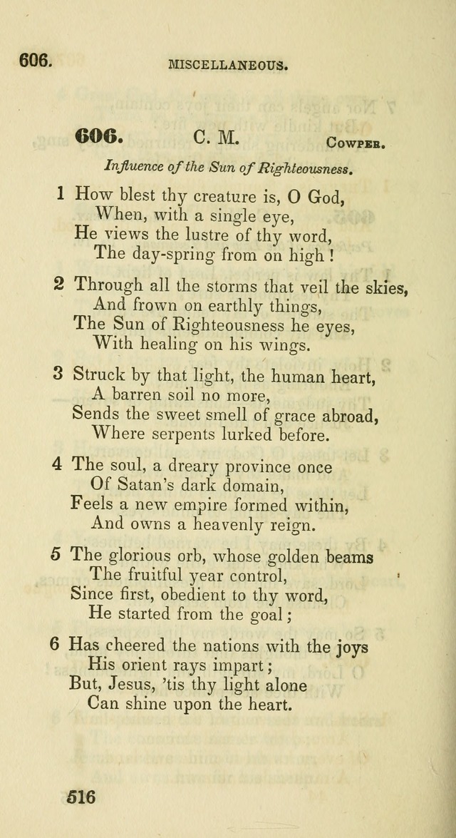 A Collection of Psalms and Hymns for the use of Universalist Societies and Families (13th ed.) page 518