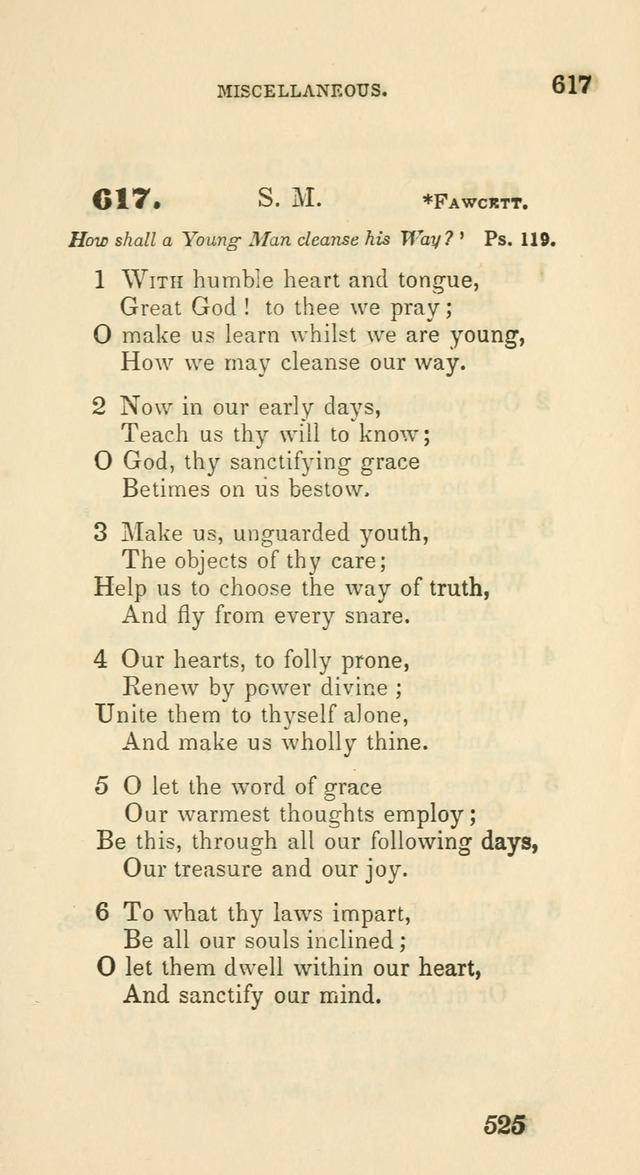 A Collection of Psalms and Hymns for the use of Universalist Societies and Families (13th ed.) page 527