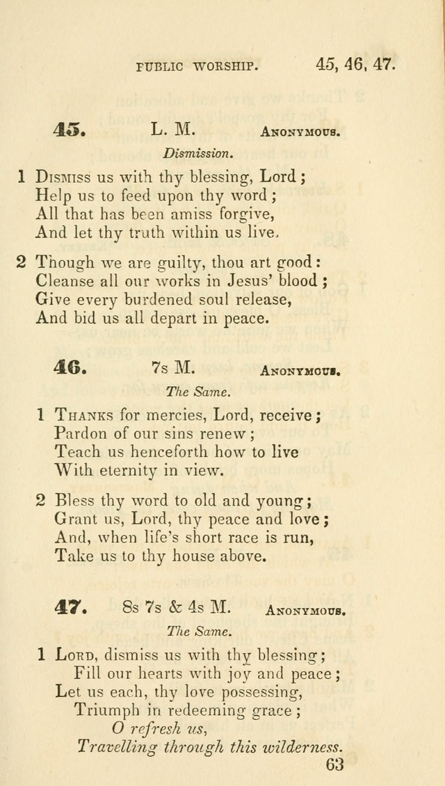 A Collection of Psalms and Hymns for the use of Universalist Societies and Families (13th ed.) page 61
