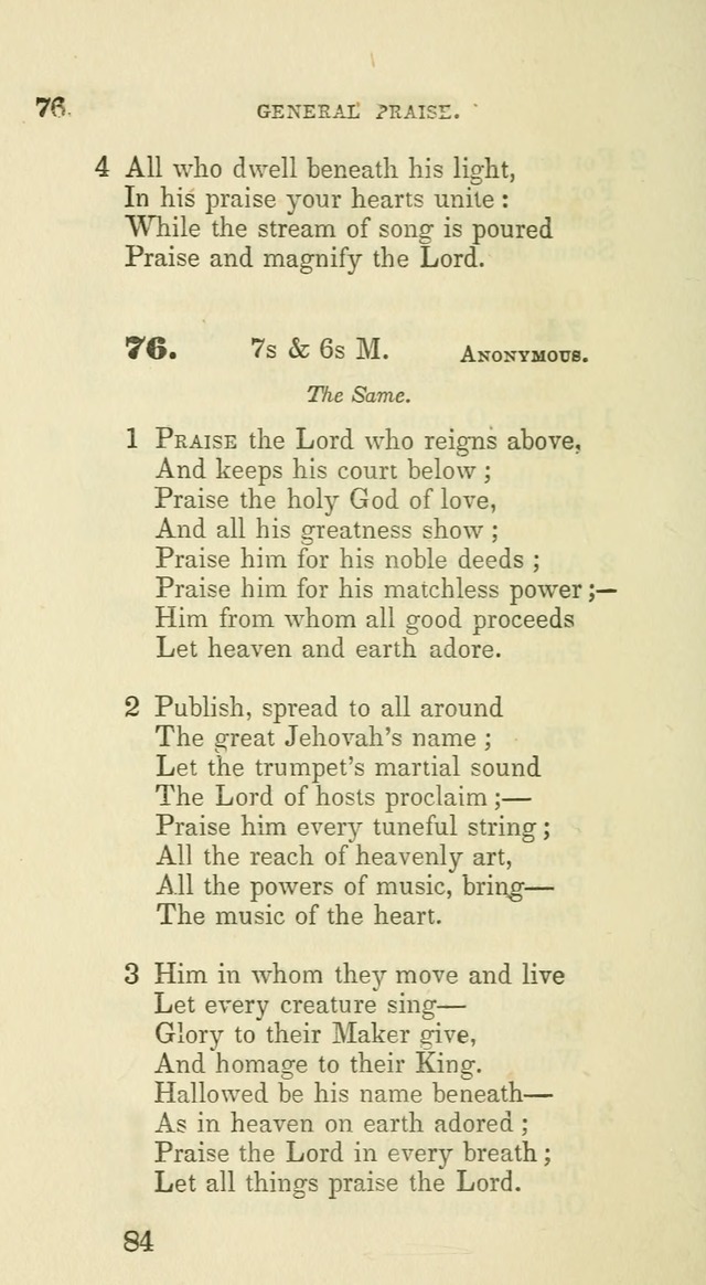 A Collection of Psalms and Hymns for the use of Universalist Societies and Families (13th ed.) page 82