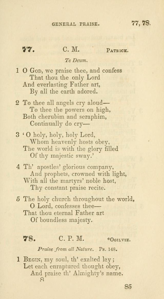 A Collection of Psalms and Hymns for the use of Universalist Societies and Families (13th ed.) page 83