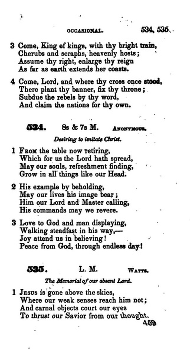 A Collection of Psalms and Hymns for the Use of Universalist Societies and Families 16ed.   page 460