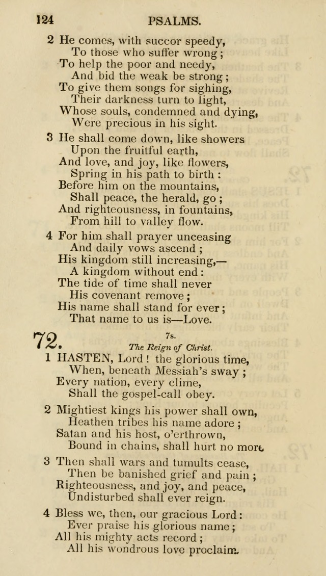 Church Psalmist: or psalms and hymns for the public, social and private use of evangelical Christians (5th ed.) page 126