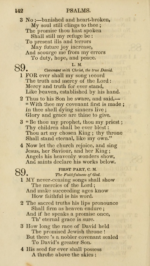 Church Psalmist: or psalms and hymns for the public, social and private use of evangelical Christians (5th ed.) page 144