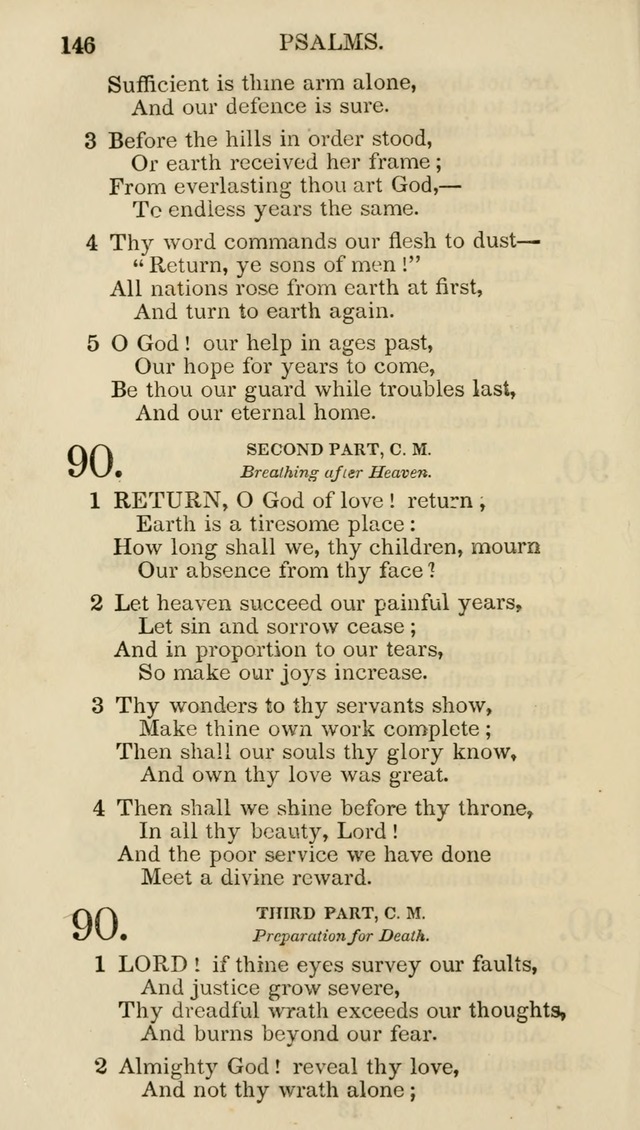 Church Psalmist: or psalms and hymns for the public, social and private use of evangelical Christians (5th ed.) page 148