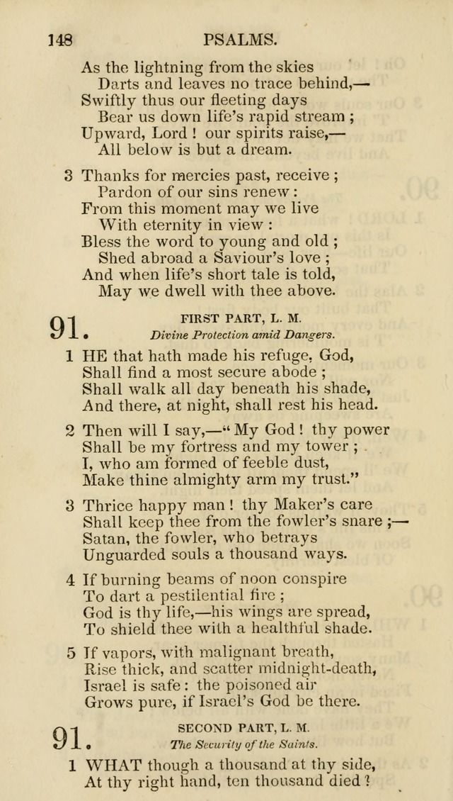 Church Psalmist: or psalms and hymns for the public, social and private use of evangelical Christians (5th ed.) page 150