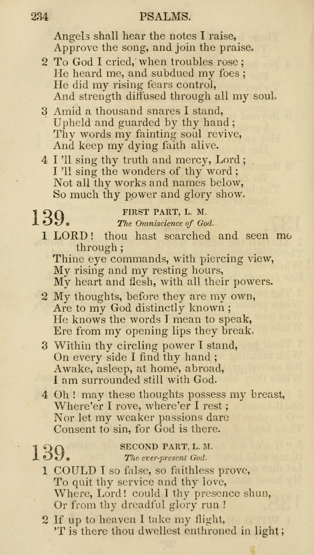 Church Psalmist: or psalms and hymns for the public, social and private use of evangelical Christians (5th ed.) page 236