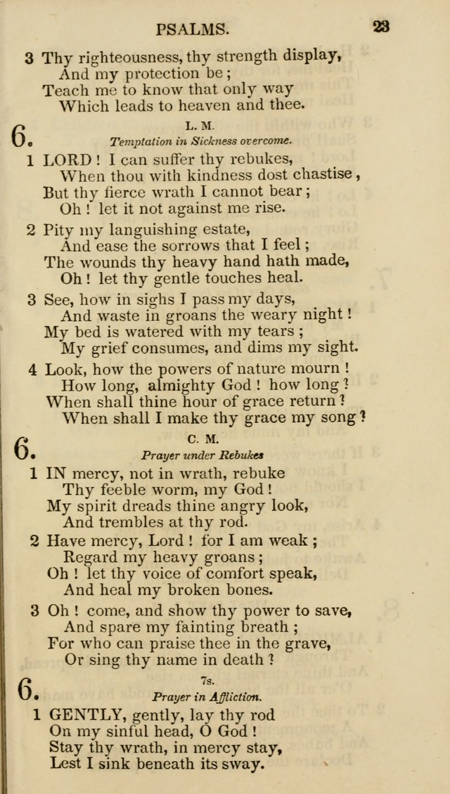 Church Psalmist: or psalms and hymns for the public, social and private use of evangelical Christians (5th ed.) page 25