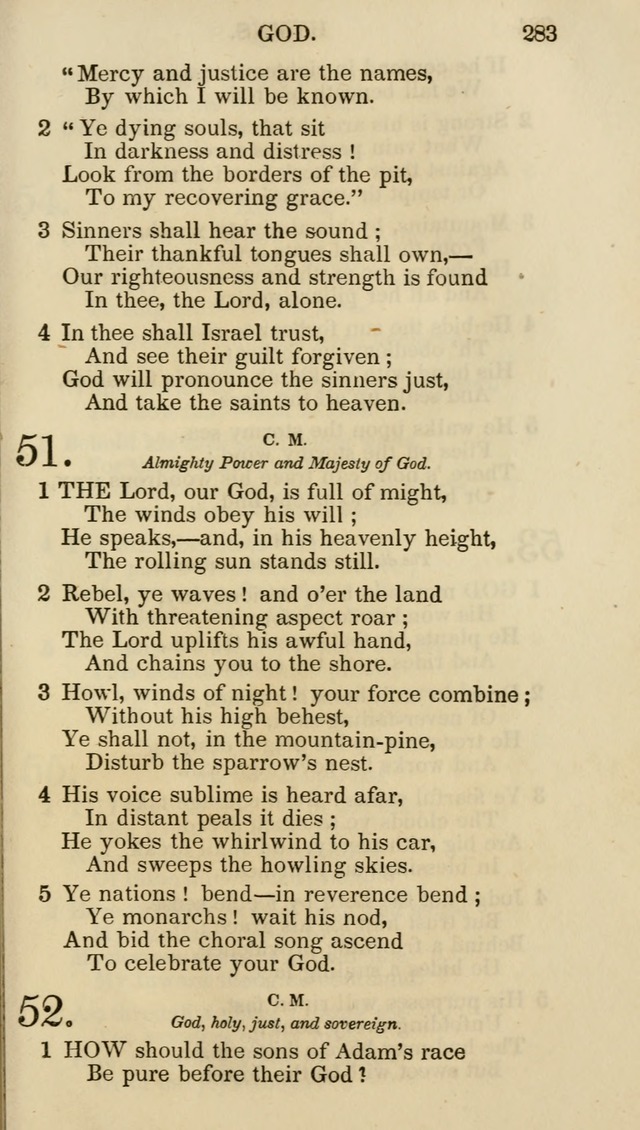Church Psalmist: or psalms and hymns for the public, social and private use of evangelical Christians (5th ed.) page 285