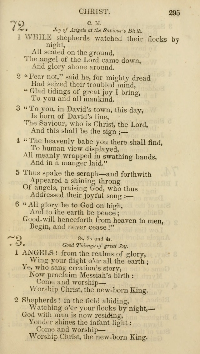 Church Psalmist: or psalms and hymns for the public, social and private use of evangelical Christians (5th ed.) page 297