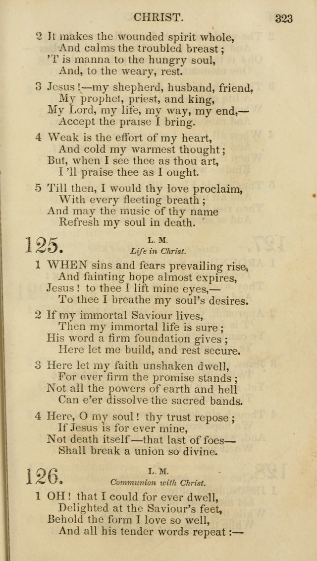 Church Psalmist: or psalms and hymns for the public, social and private use of evangelical Christians (5th ed.) page 325