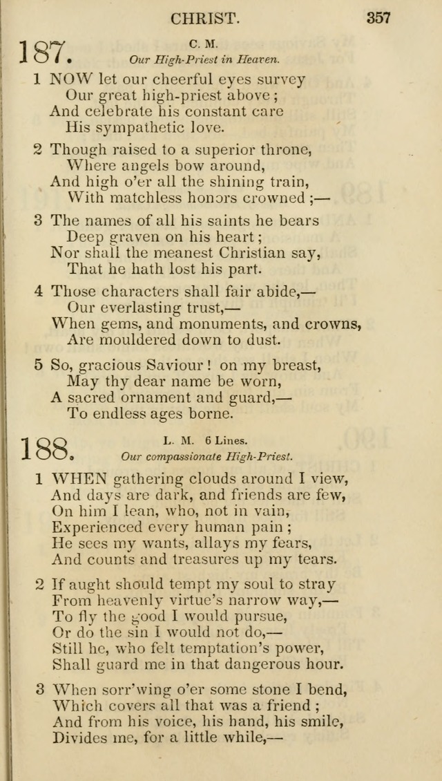 Church Psalmist: or psalms and hymns for the public, social and private use of evangelical Christians (5th ed.) page 359