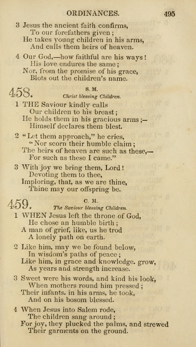 Church Psalmist: or psalms and hymns for the public, social and private use of evangelical Christians (5th ed.) page 497