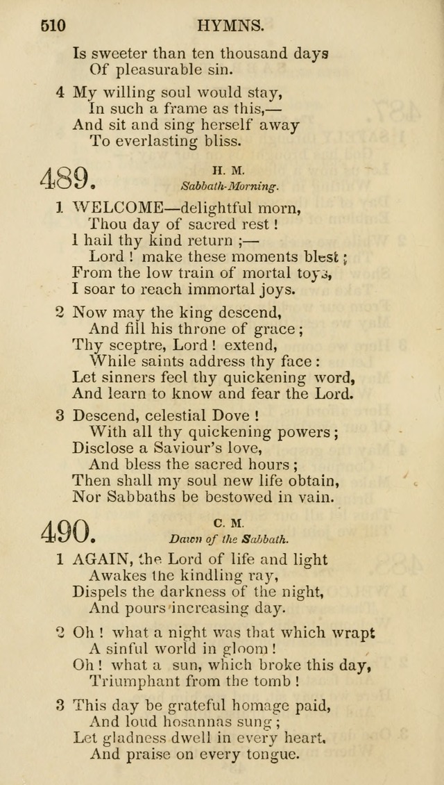 Church Psalmist: or psalms and hymns for the public, social and private use of evangelical Christians (5th ed.) page 512