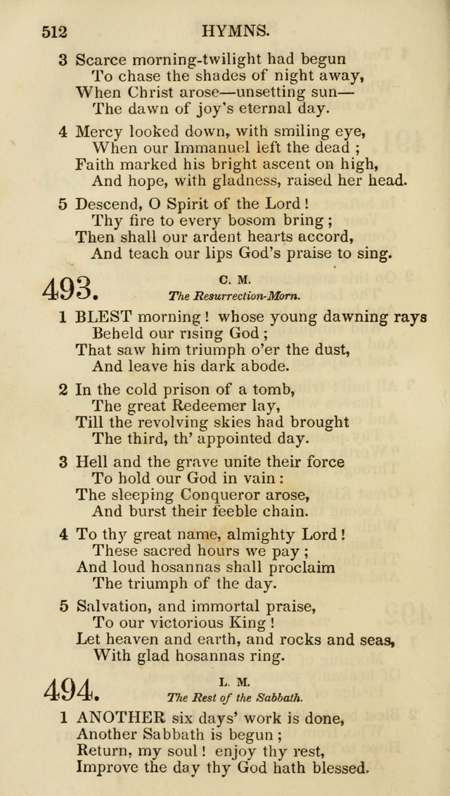 Church Psalmist: or psalms and hymns for the public, social and private use of evangelical Christians (5th ed.) page 514