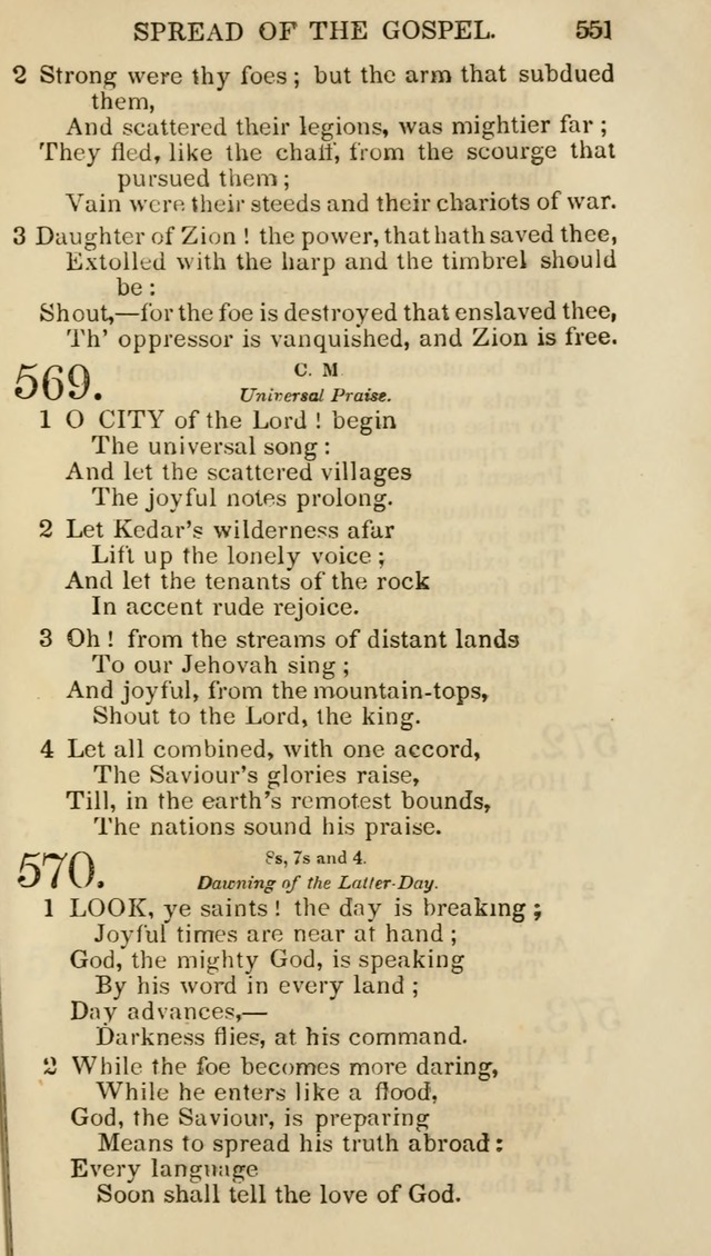 Church Psalmist: or psalms and hymns for the public, social and private use of evangelical Christians (5th ed.) page 553
