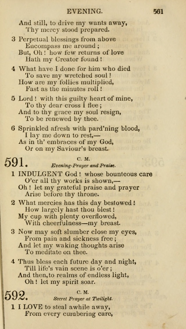 Church Psalmist: or psalms and hymns for the public, social and private use of evangelical Christians (5th ed.) page 563