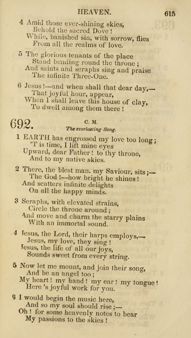Church Psalmist: or psalms and hymns for the public, social and private use of evangelical Christians (5th ed.) page 633