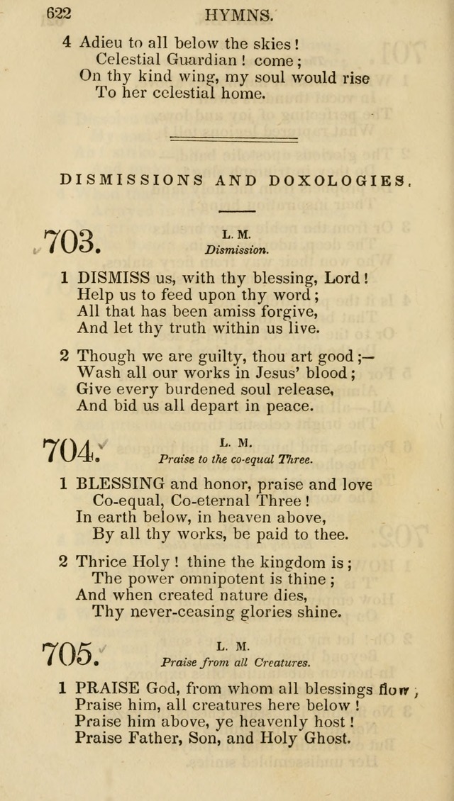 Church Psalmist: or psalms and hymns for the public, social and private use of evangelical Christians (5th ed.) page 640