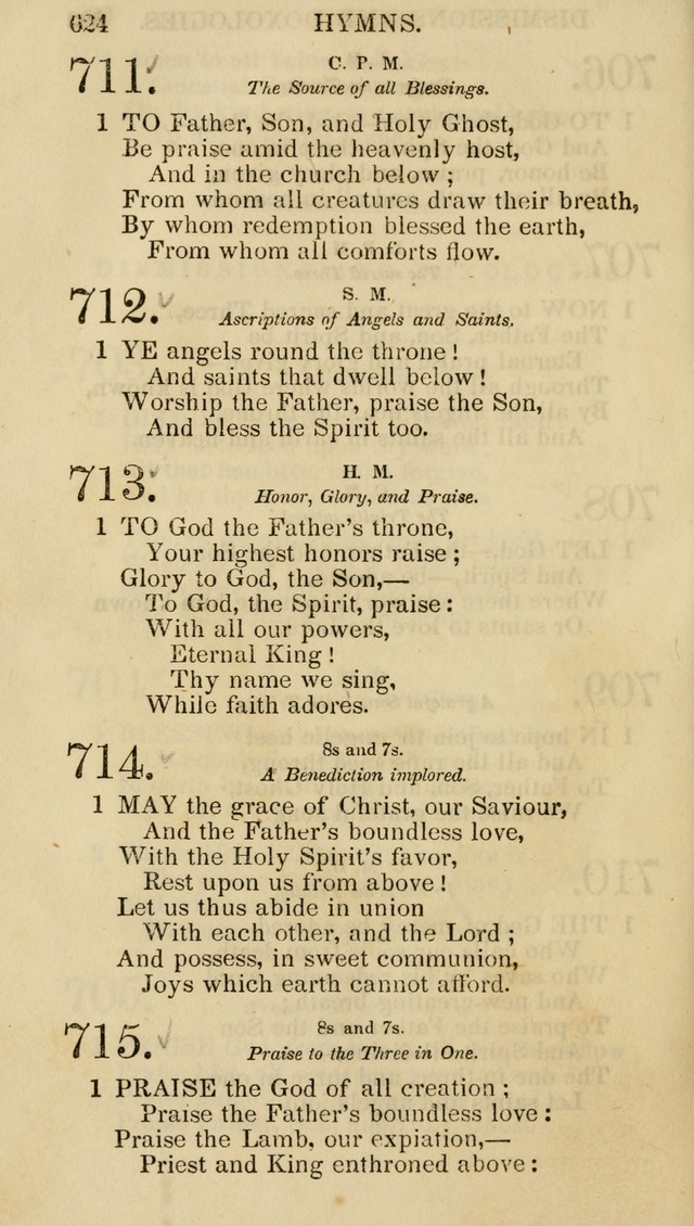Church Psalmist: or psalms and hymns for the public, social and private use of evangelical Christians (5th ed.) page 642