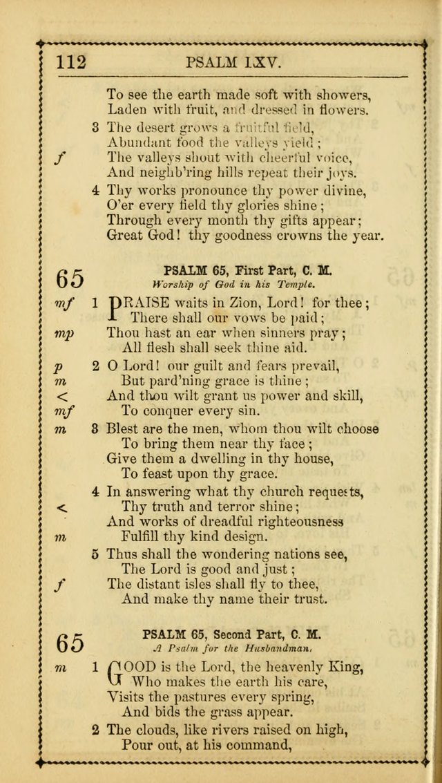 Church Psalmist: or, psalms and hymns, for the public, social and private use of Evangelical Christians. With Supplement. (53rd ed.) page 111