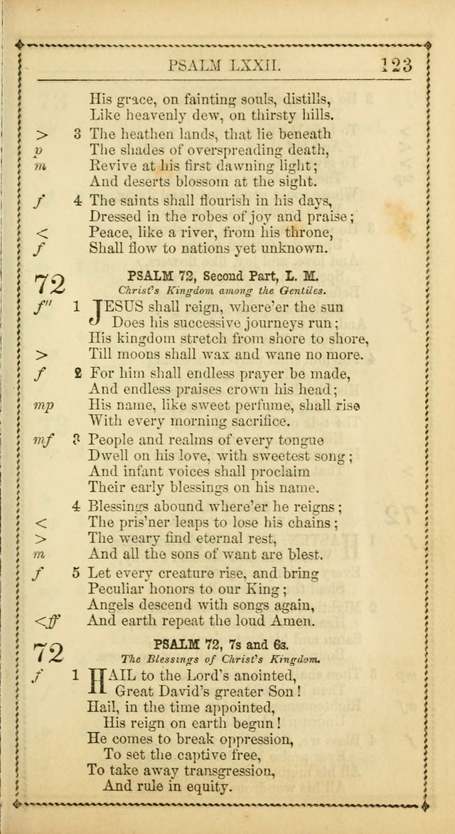 Church Psalmist: or, psalms and hymns, for the public, social and private use of Evangelical Christians. With Supplement. (53rd ed.) page 122