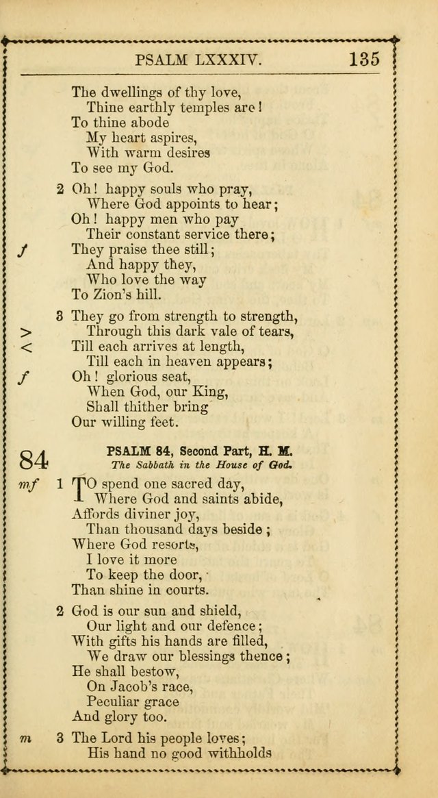 Church Psalmist: or, psalms and hymns, for the public, social and private use of Evangelical Christians. With Supplement. (53rd ed.) page 134