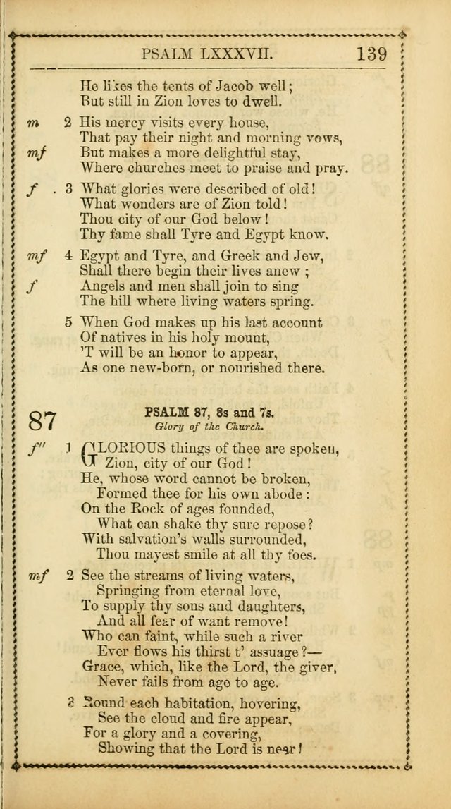 Church Psalmist: or, psalms and hymns, for the public, social and private use of Evangelical Christians. With Supplement. (53rd ed.) page 138