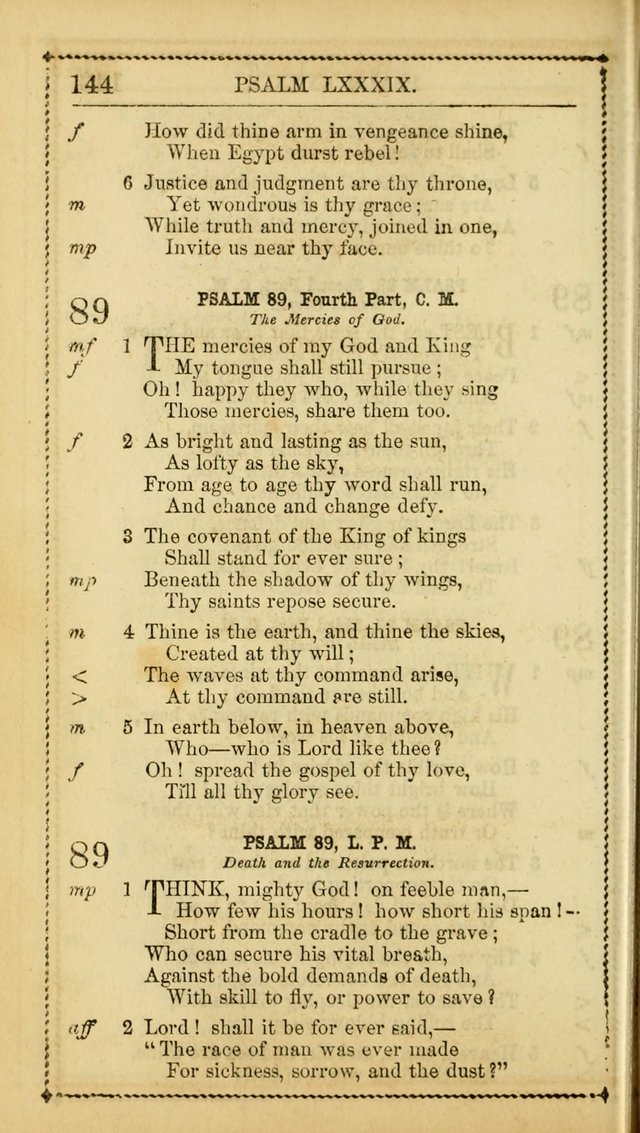 Church Psalmist: or, psalms and hymns, for the public, social and private use of Evangelical Christians. With Supplement. (53rd ed.) page 143