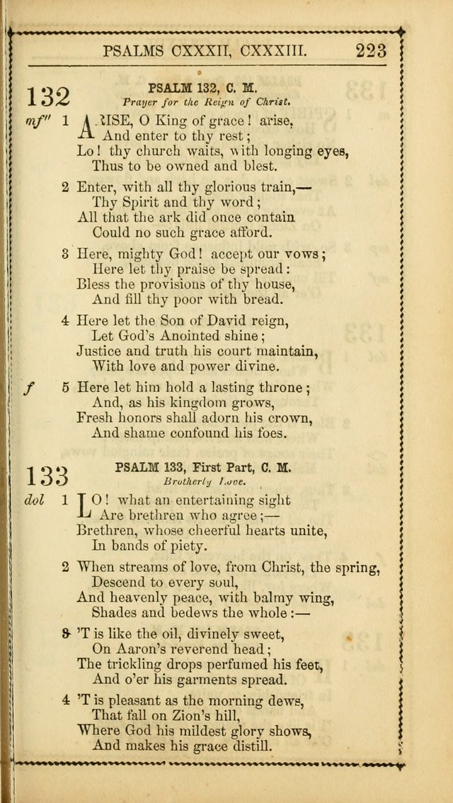 Church Psalmist: or, psalms and hymns, for the public, social and private use of Evangelical Christians. With Supplement. (53rd ed.) page 222