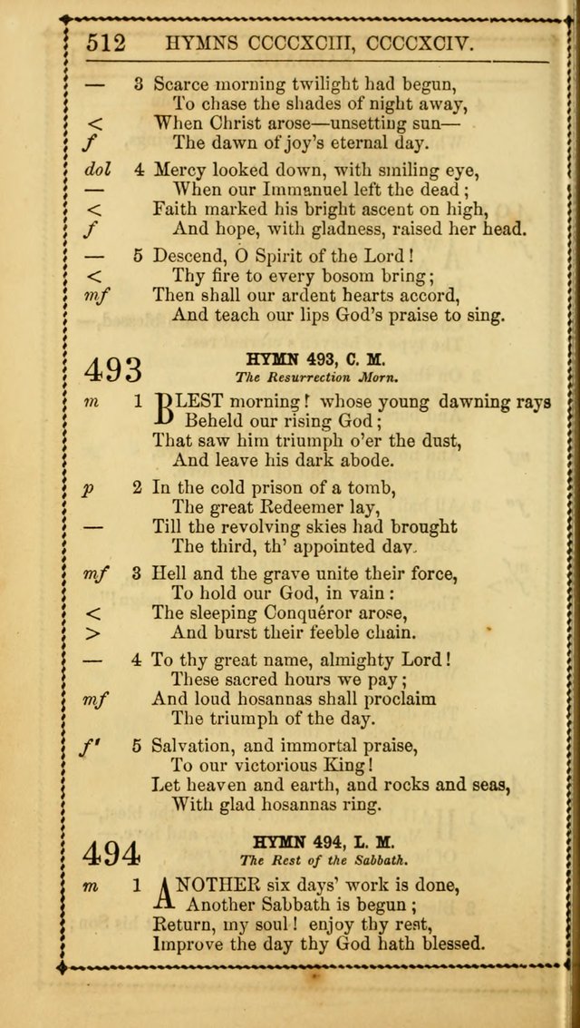 Church Psalmist: or, psalms and hymns, for the public, social and private use of Evangelical Christians. With Supplement. (53rd ed.) page 511