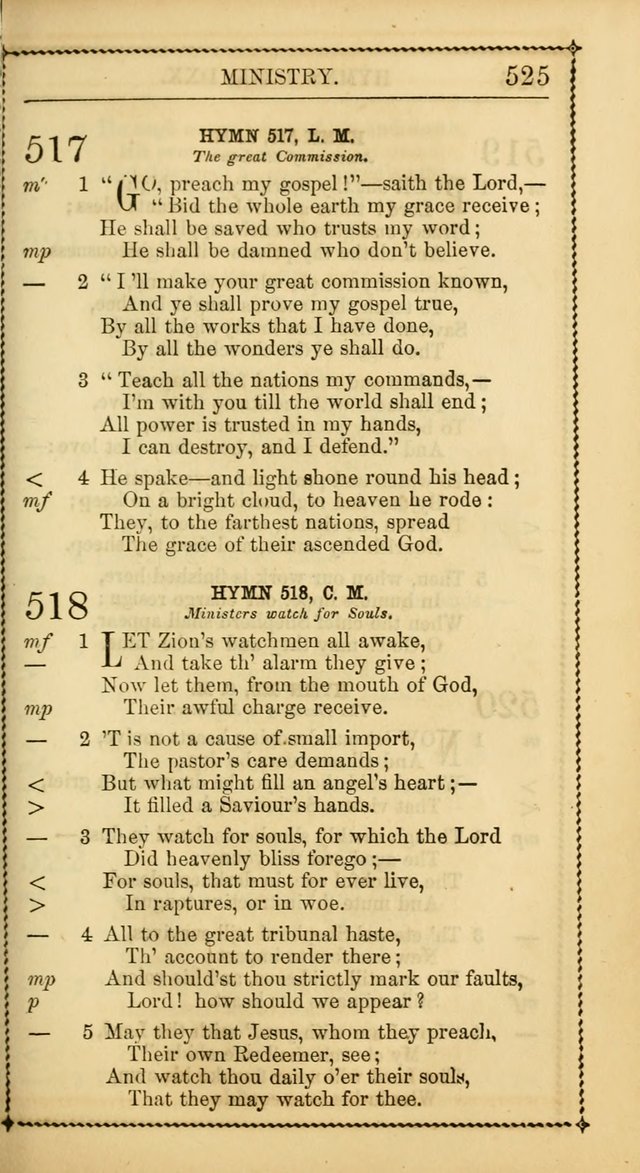 Church Psalmist: or, psalms and hymns, for the public, social and private use of Evangelical Christians. With Supplement. (53rd ed.) page 524