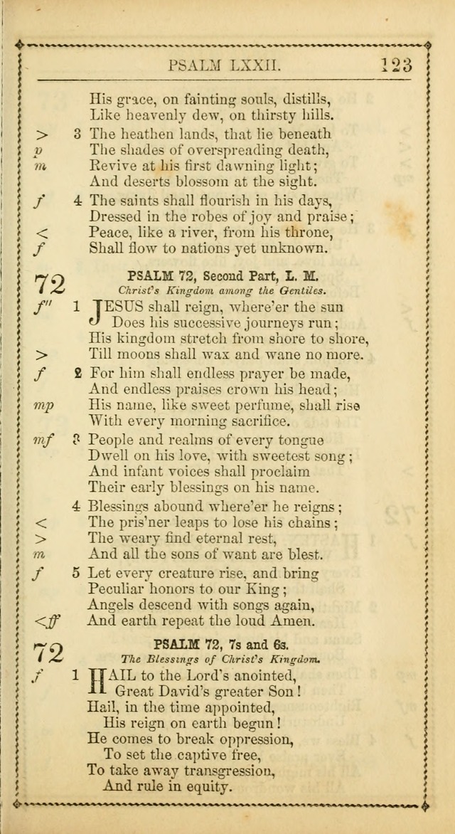 Church Psalmist: or Psalms and Hymns Designed for the Public, Social, and  Private Use of Evangelical Christians ... with Supplement.  53rd ed. page 126