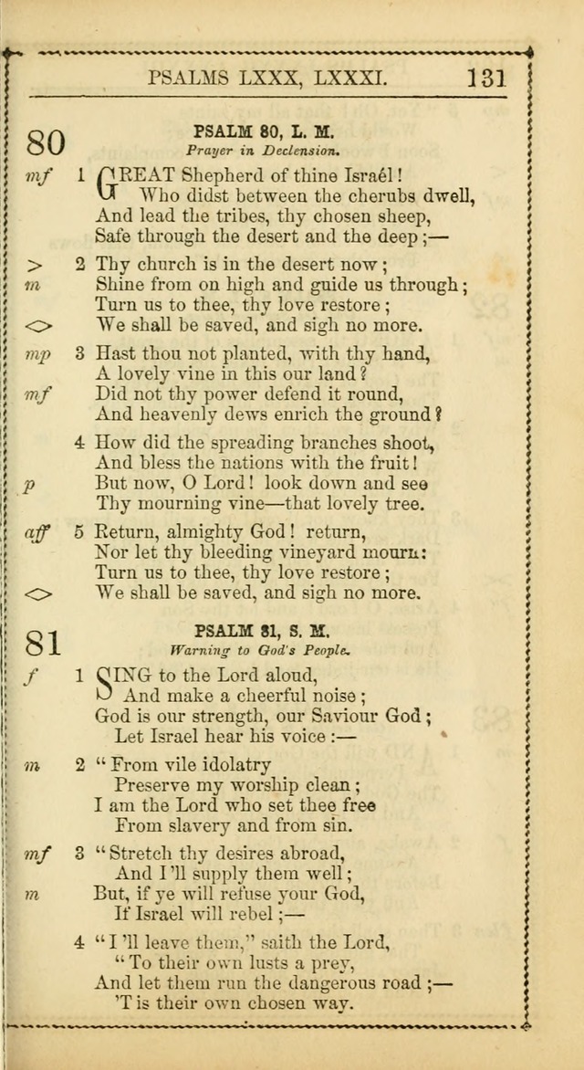 Church Psalmist: or Psalms and Hymns Designed for the Public, Social, and  Private Use of Evangelical Christians ... with Supplement.  53rd ed. page 134