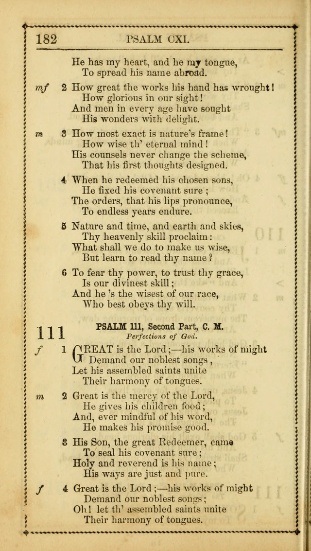 Church Psalmist: or Psalms and Hymns Designed for the Public, Social, and  Private Use of Evangelical Christians ... with Supplement.  53rd ed. page 185