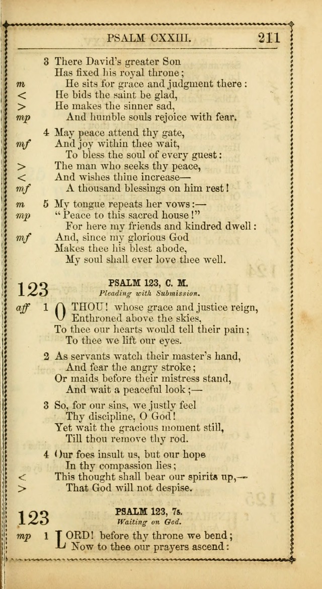 Church Psalmist: or Psalms and Hymns Designed for the Public, Social, and  Private Use of Evangelical Christians ... with Supplement.  53rd ed. page 214