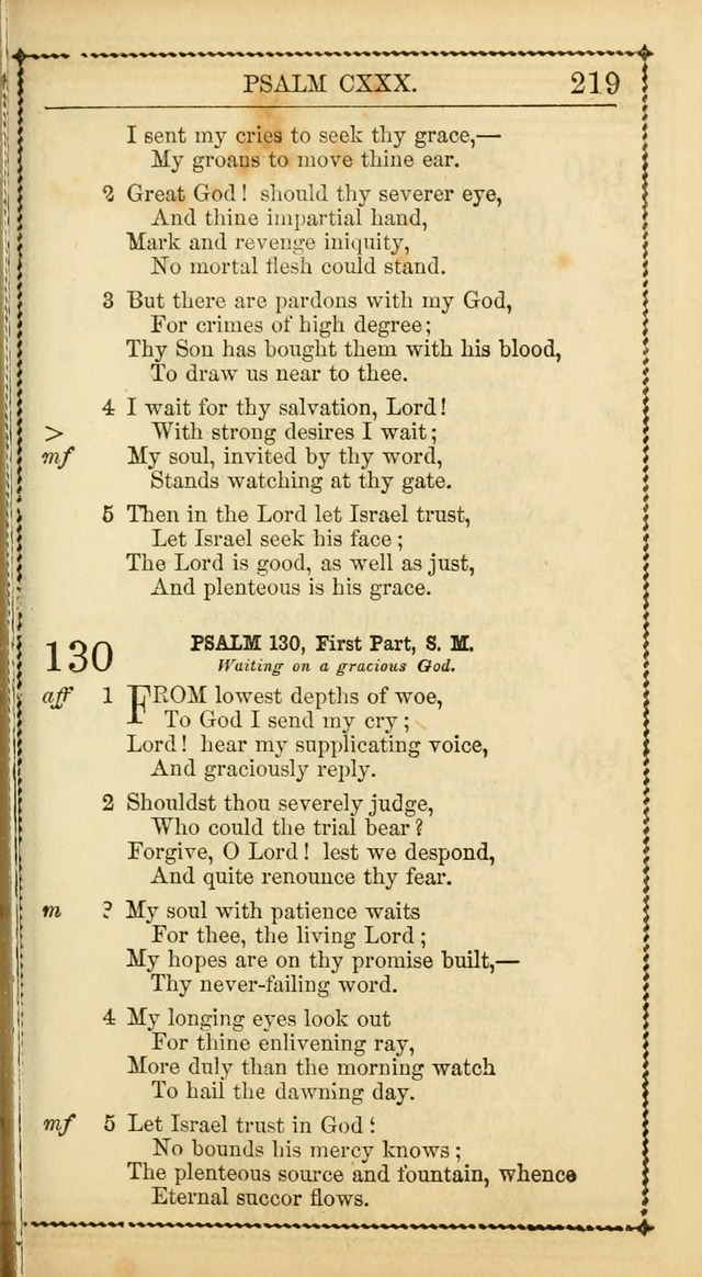 Church Psalmist: or Psalms and Hymns Designed for the Public, Social, and  Private Use of Evangelical Christians ... with Supplement.  53rd ed. page 222