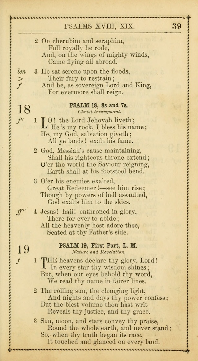 Church Psalmist: or Psalms and Hymns Designed for the Public, Social, and  Private Use of Evangelical Christians ... with Supplement.  53rd ed. page 42