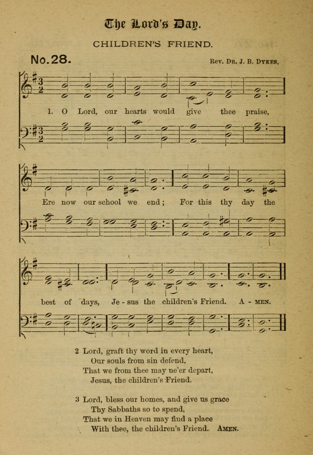 The Church Porch: a service book and hymnal for Sunday schools (Revised and enlarged edition) page 95