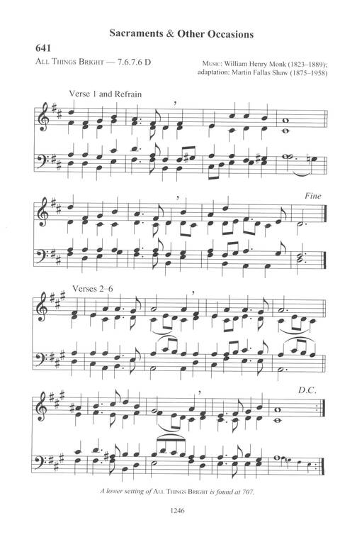 CPWI Hymnal page 1238