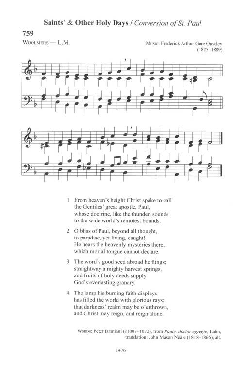 CPWI Hymnal page 1468