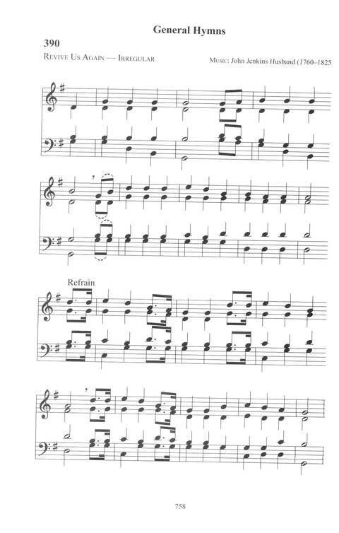 CPWI Hymnal page 752