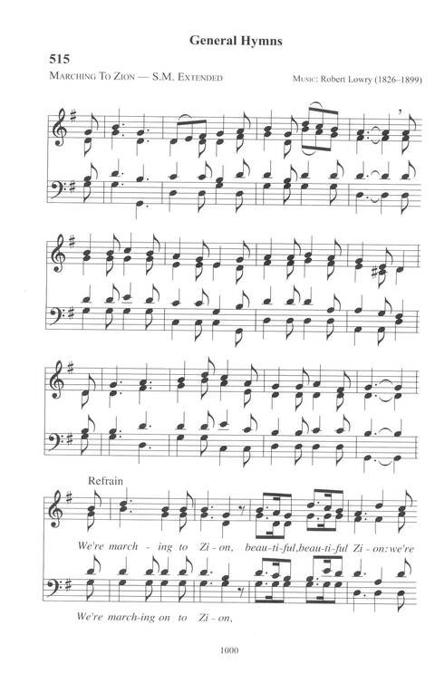 CPWI Hymnal page 992